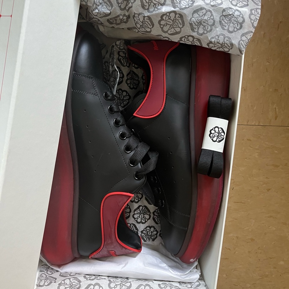 Black and Red Alexander Mcqueens